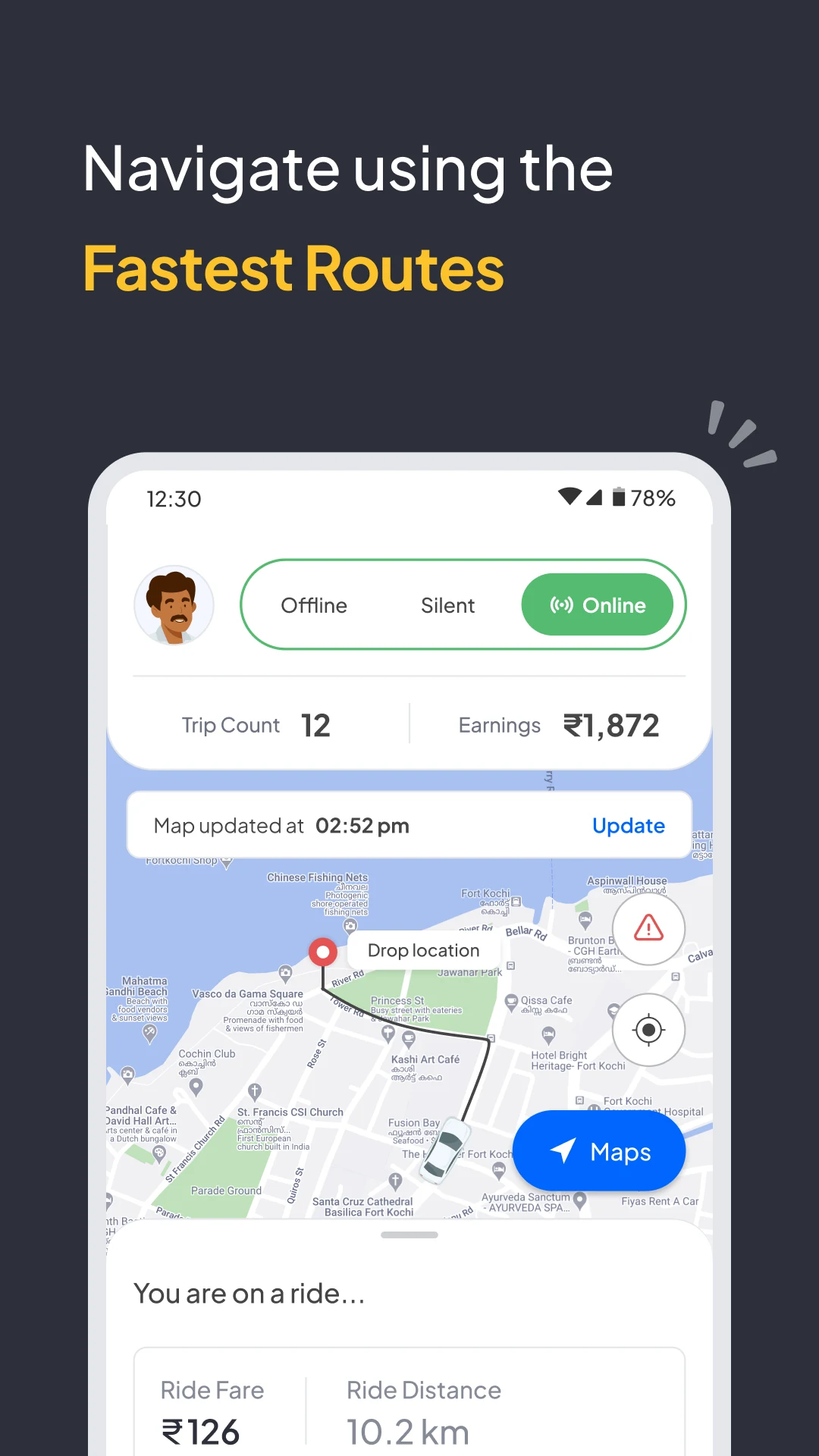 Yatri Driver Partner screenshot